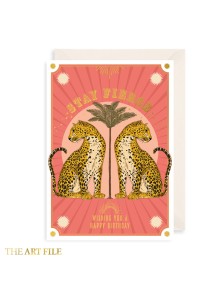 SL18 Gift card - Stay fierce. Wishing you a happy birthday – Leopards